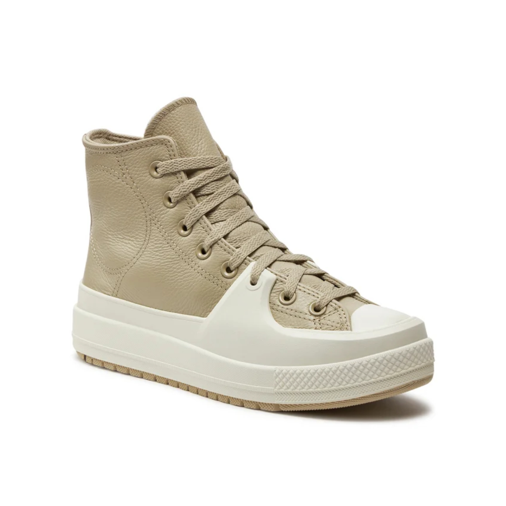 BNIB Converse CTAS Construct Slushy Beige Genuine Leather 42 - 27cm