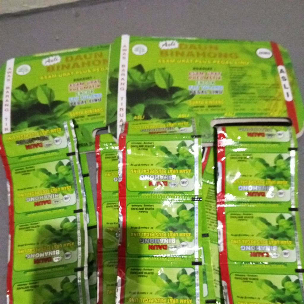 kapsul daun binahong 20renceng