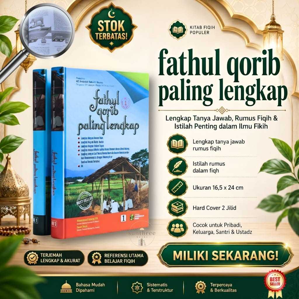 [ Original | Diskon| Grosir | Murah ] Terjemah fathul qorib - fathul qorib paling lengkap juz 1 dan 
