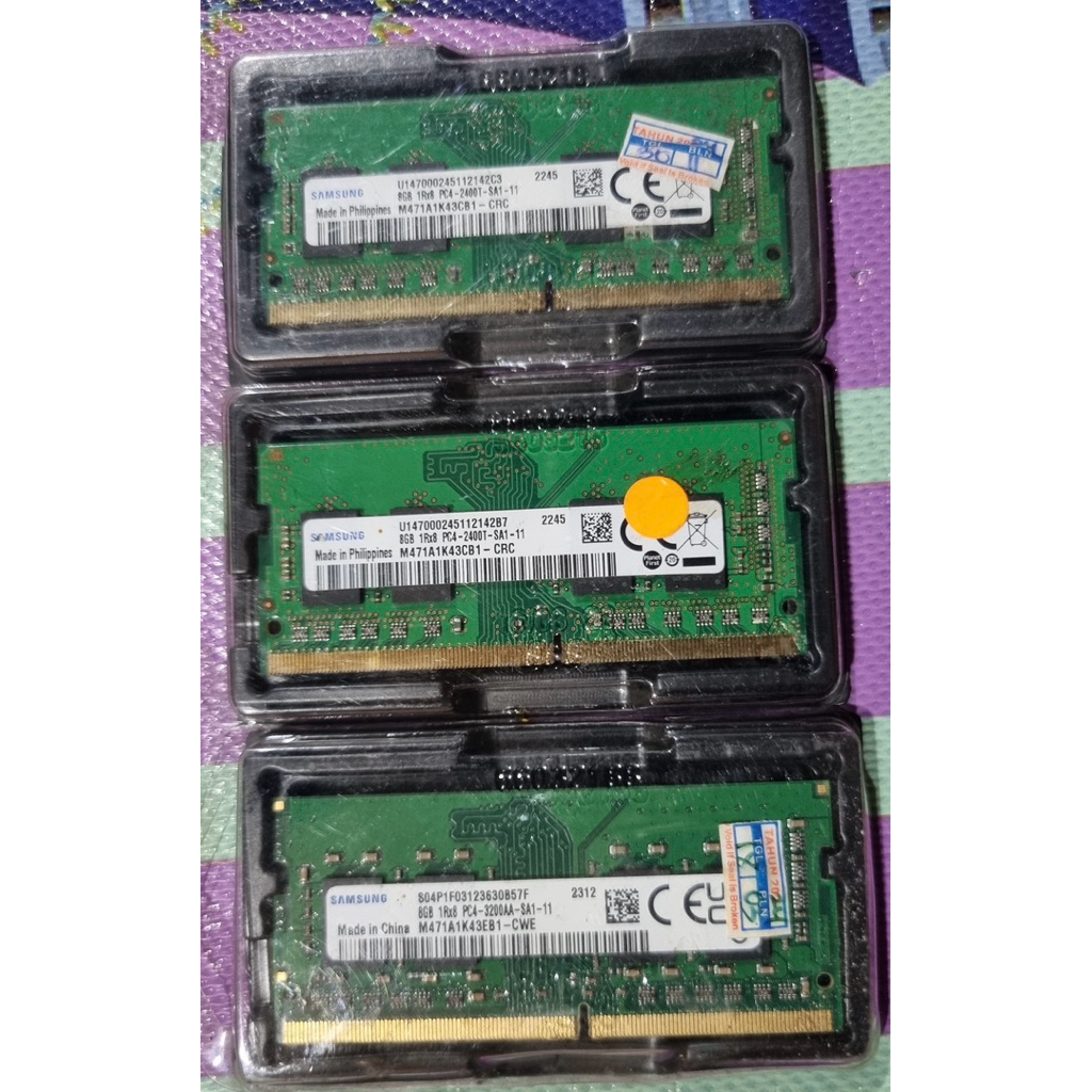 RAM 8GB DDR4 Samsung (Baru Stok Lama)