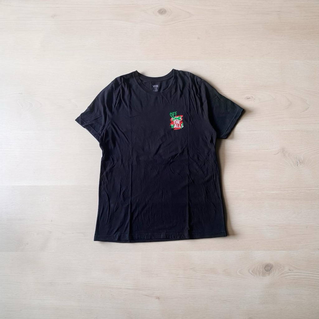 vans natal hitam bekas kaos.