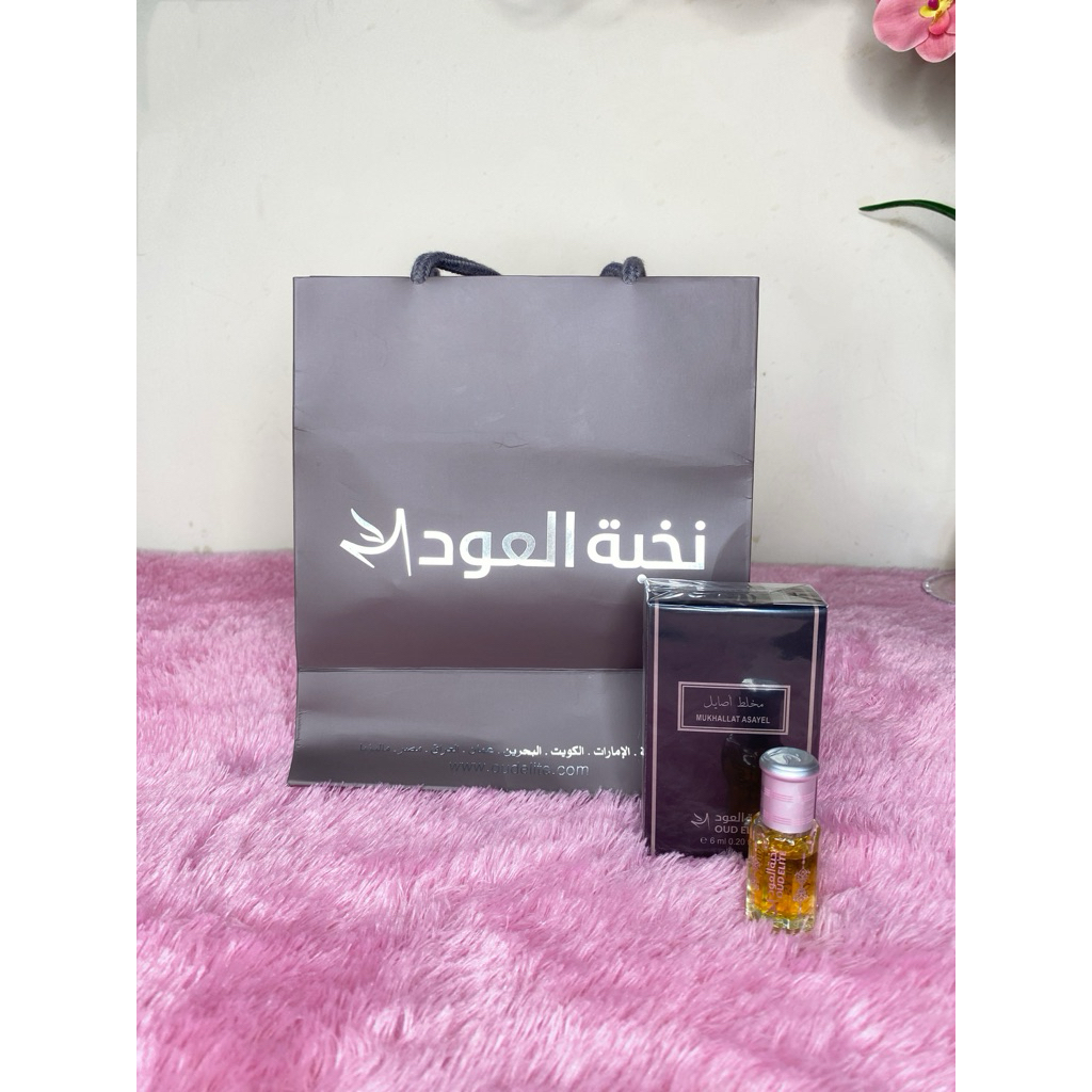 OUD ELITE 6 ml | PARFUM OUD MUKHALAT ASSAYEL | WANGI RAUDHAH | 100% ORIGINAL BELI LANGSUNG DI MADINA