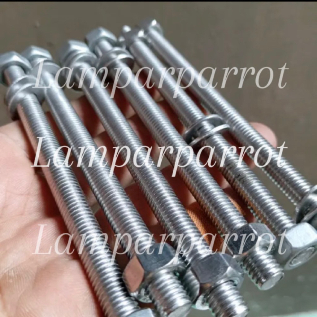 as drat m8×12cm stainless/baut m8 stainless