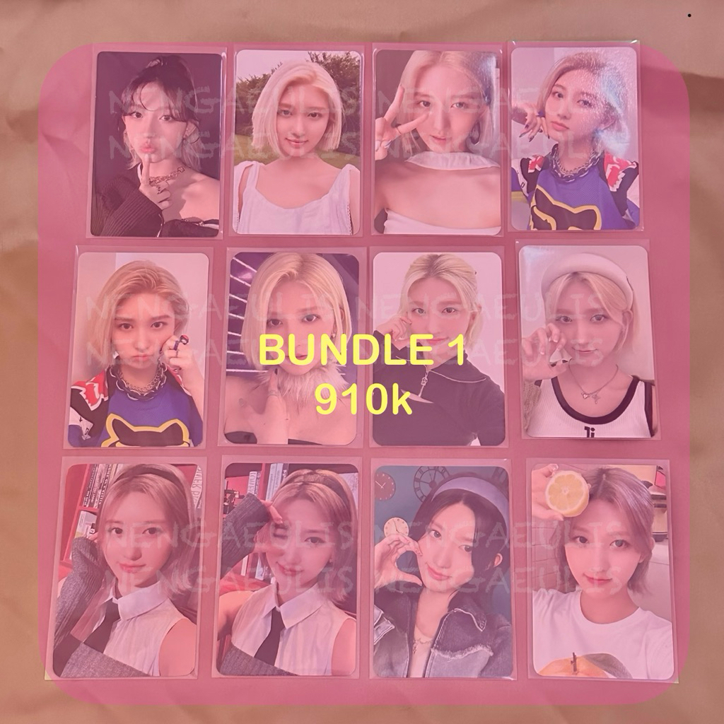 PHOTOCARD OFFICIAL GAEUL IVE YZY MMT LUCKYDRAW SOUNDWAVE ELEVEN