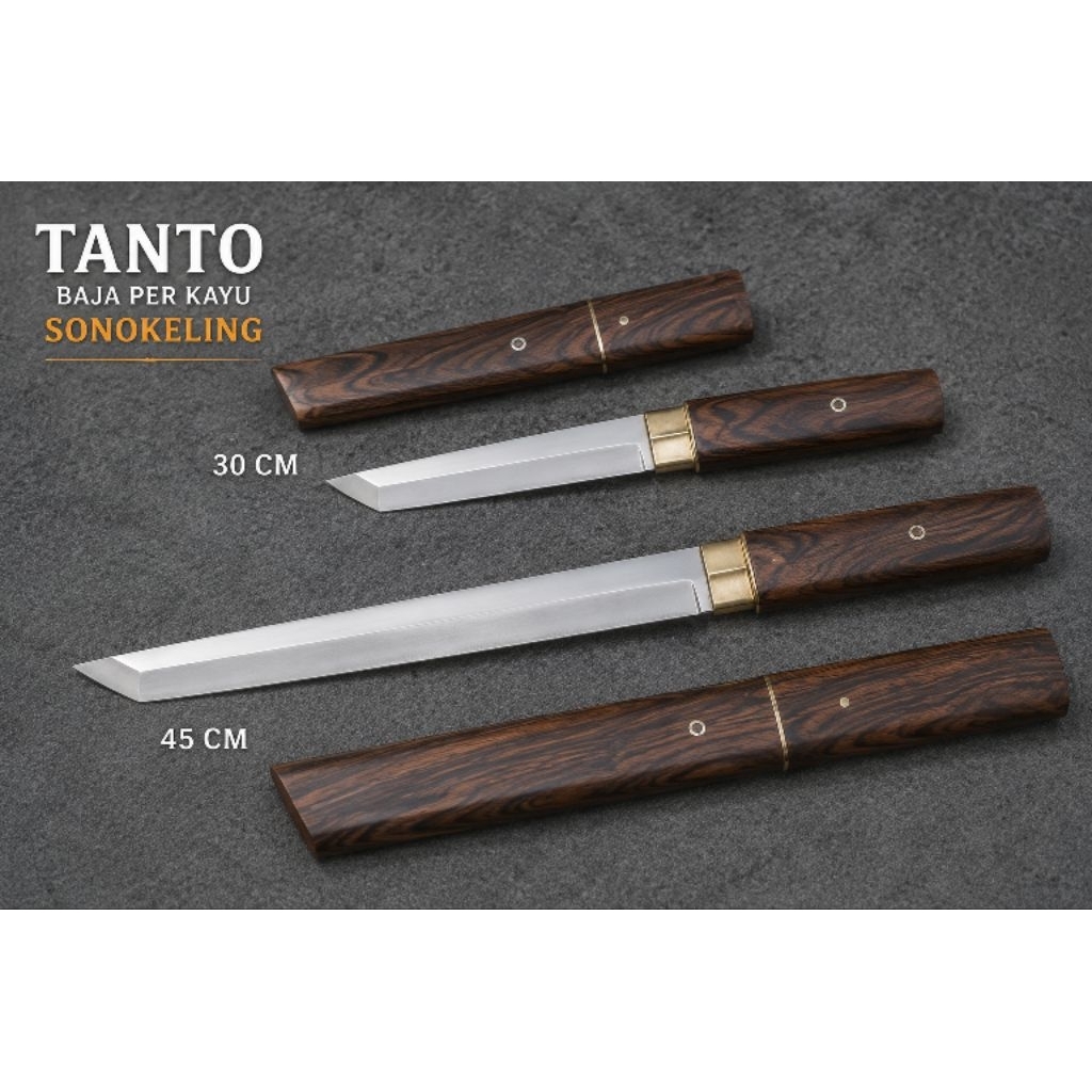 Tanto Baja Per Kayu Senokeling Panjang 40 Cm