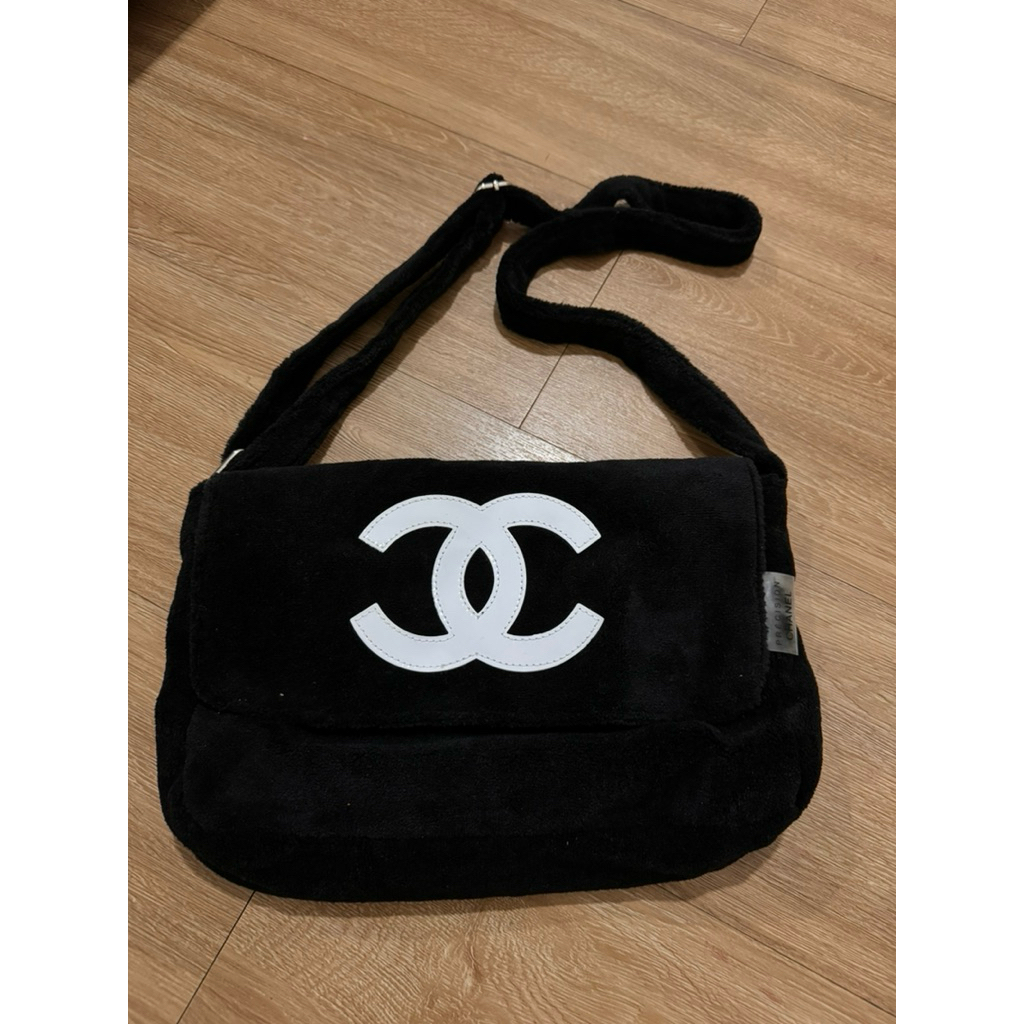tas shoulder bag chanel gift black