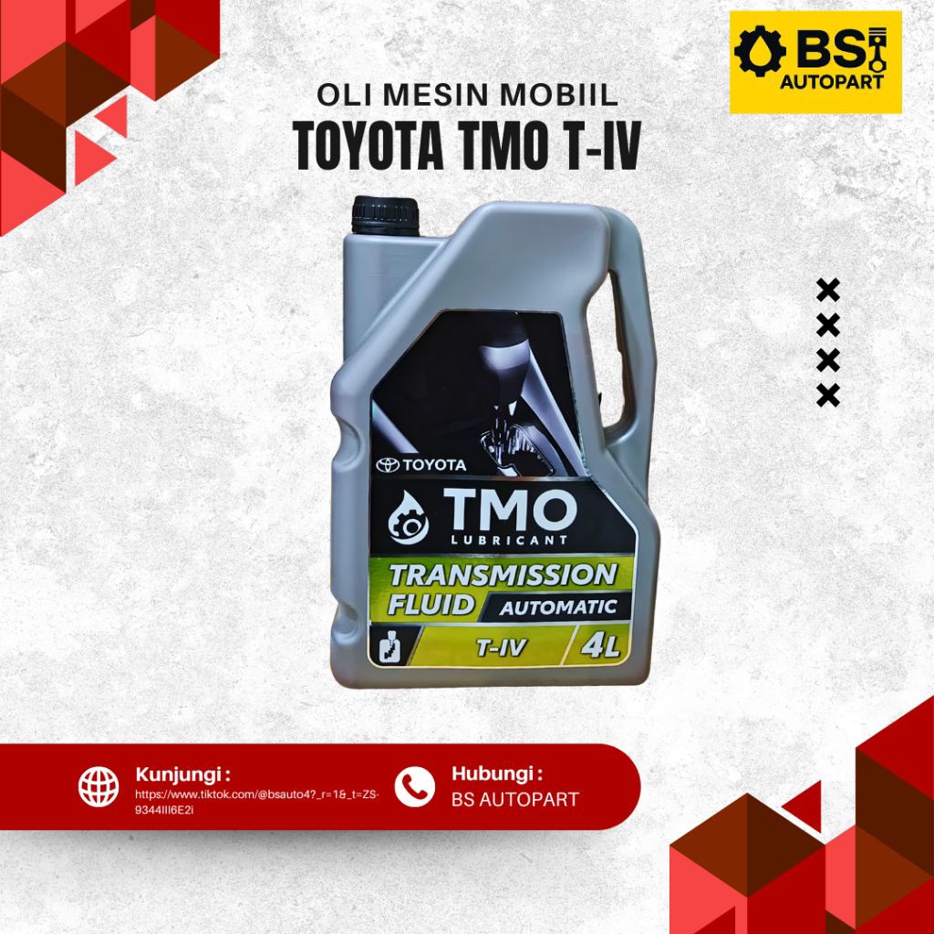Oli Mesin Mobil Toyota TMO Transmission Fluid Automatic T-IV