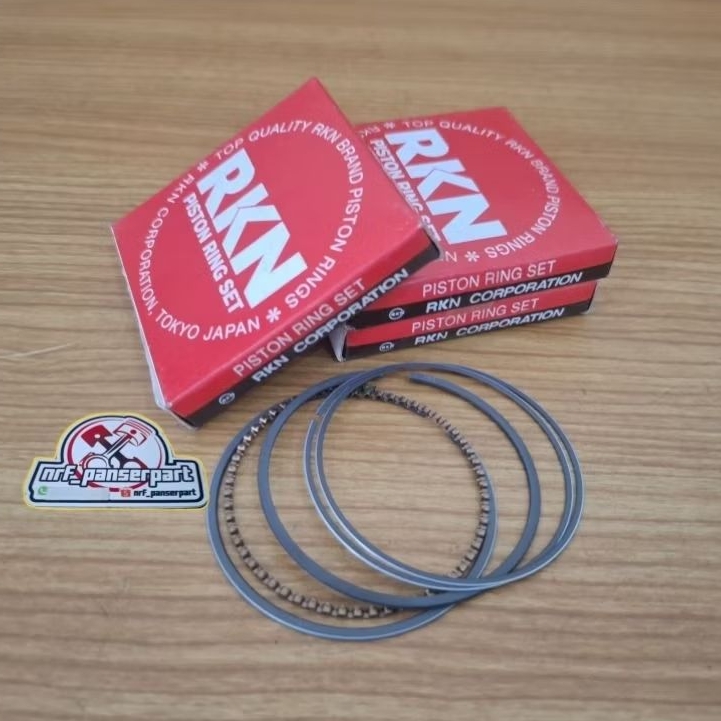 *RKN*//PISTON RING SEHER BORE UP 130 CC 53,5/54/54,5/55/55,25/55,5 MM (RKN) MIO XB/BEAT XB/JUPITER Z