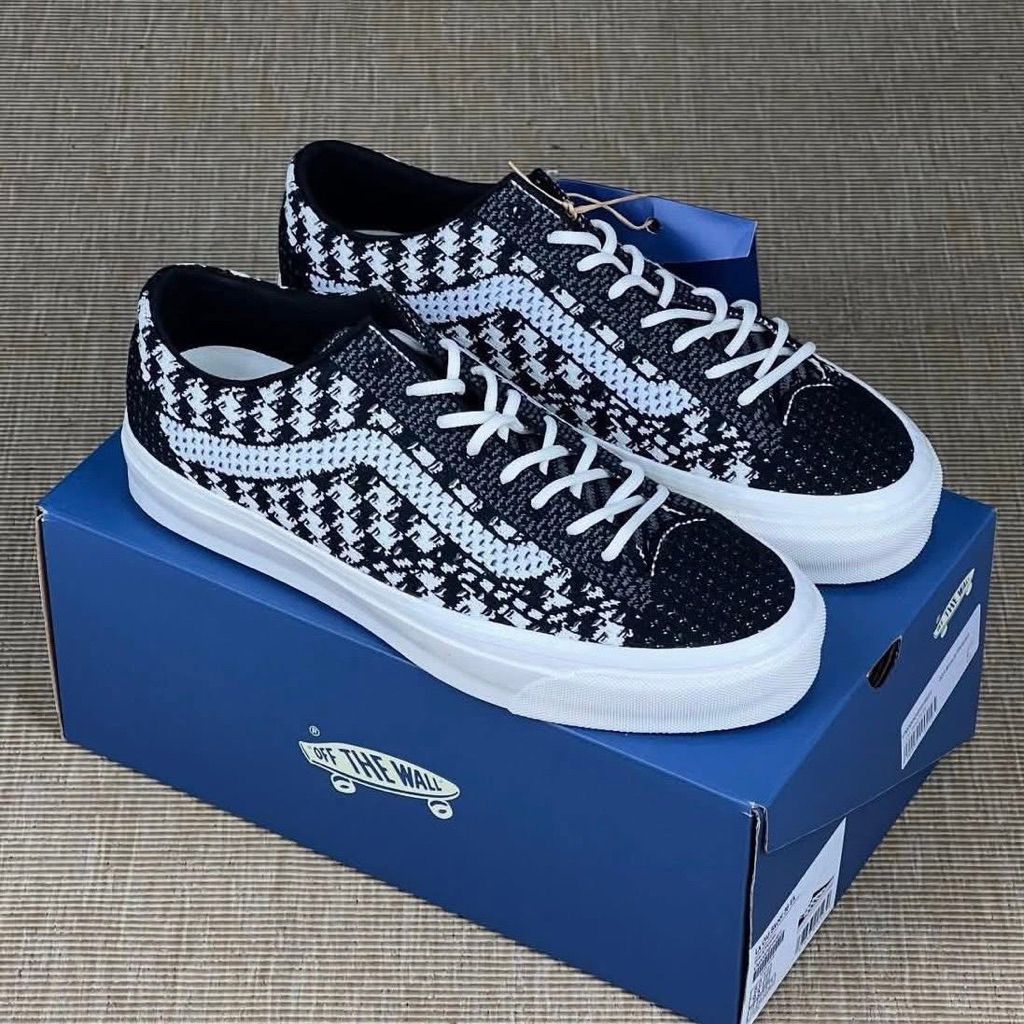 VANS OLD SKOOL 36 LX ENGINERED KNT BLACK PEWTER ORIGINAL