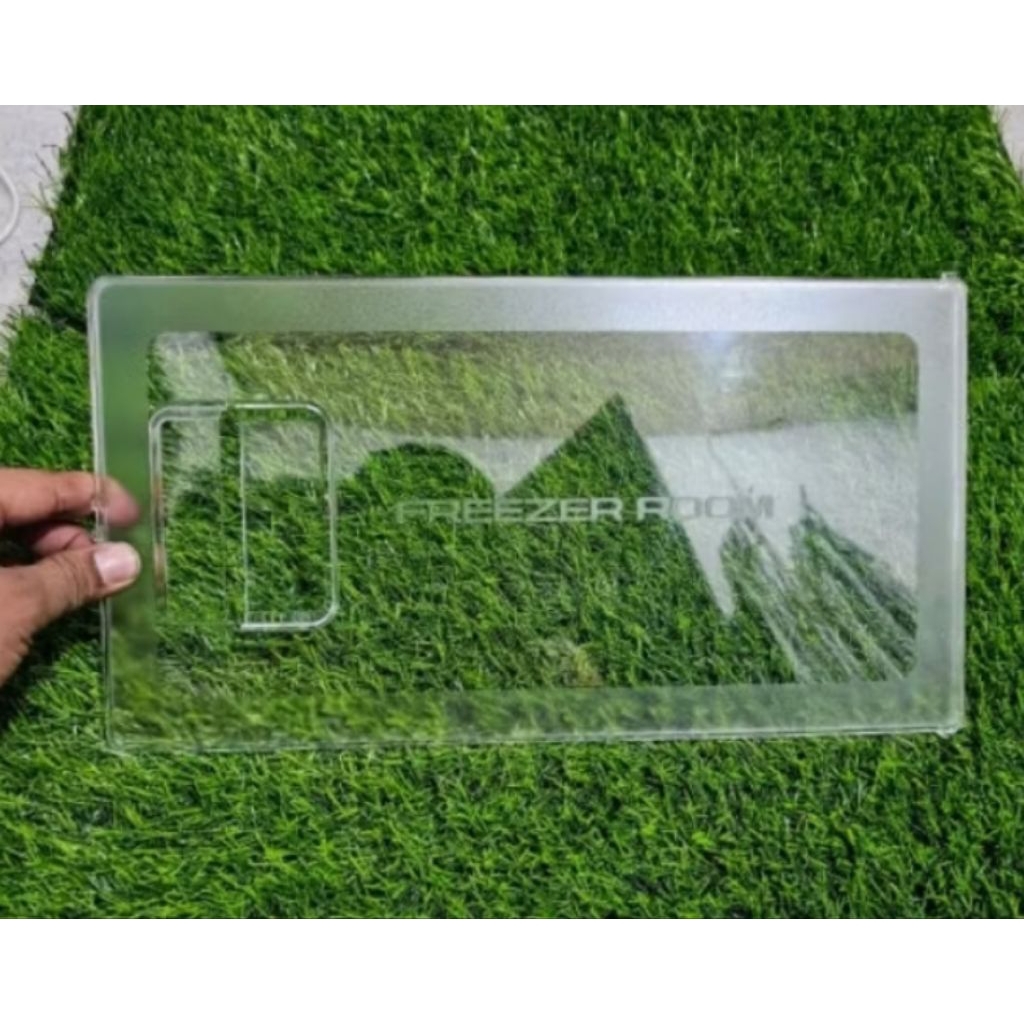 Tutup freezer kulkas aqua sanyo kecil 37½cm x 19½cm