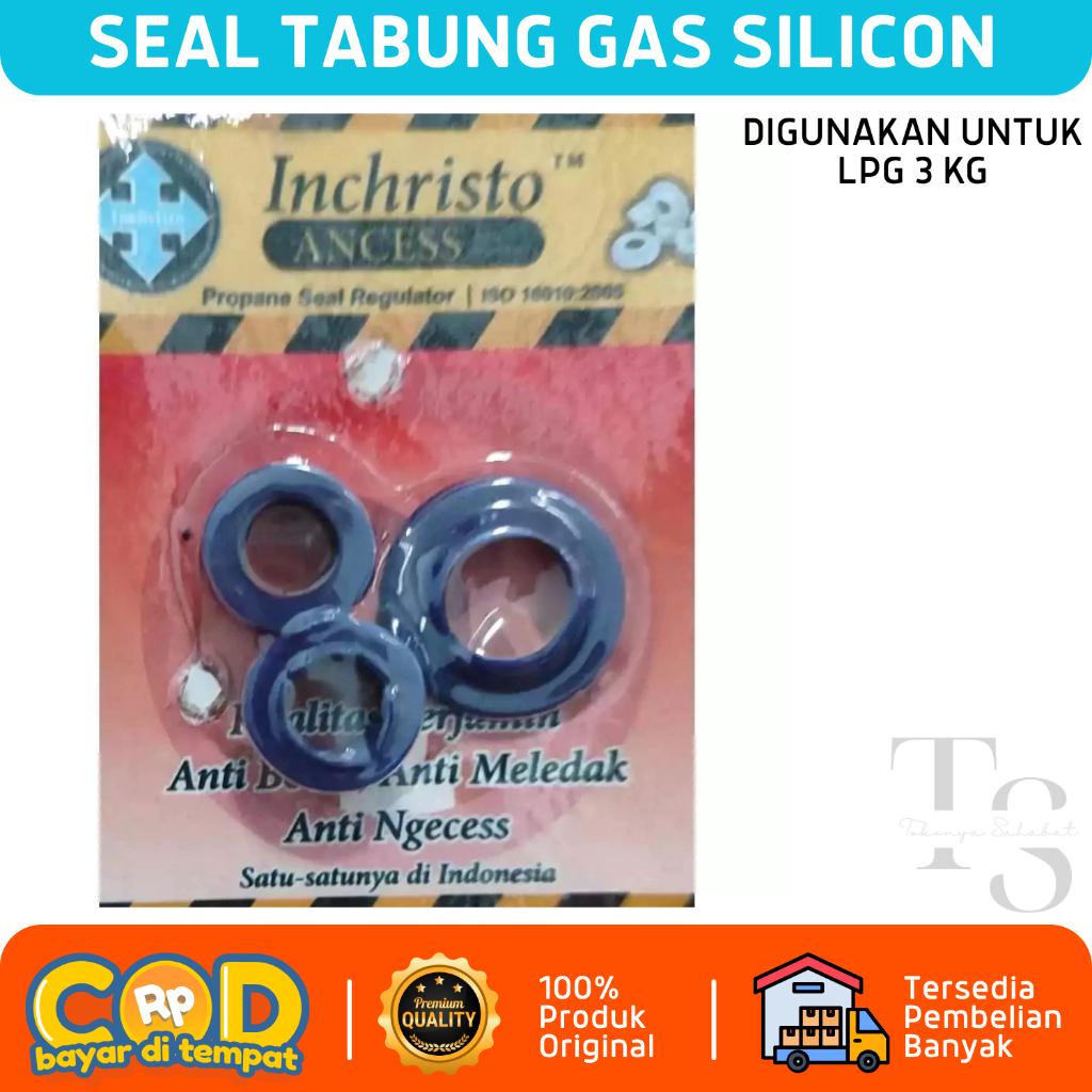 KARET INCRISTO TABUNG GAS ELPIJI / KARET SEAL REGULATOR TABUNG GAS