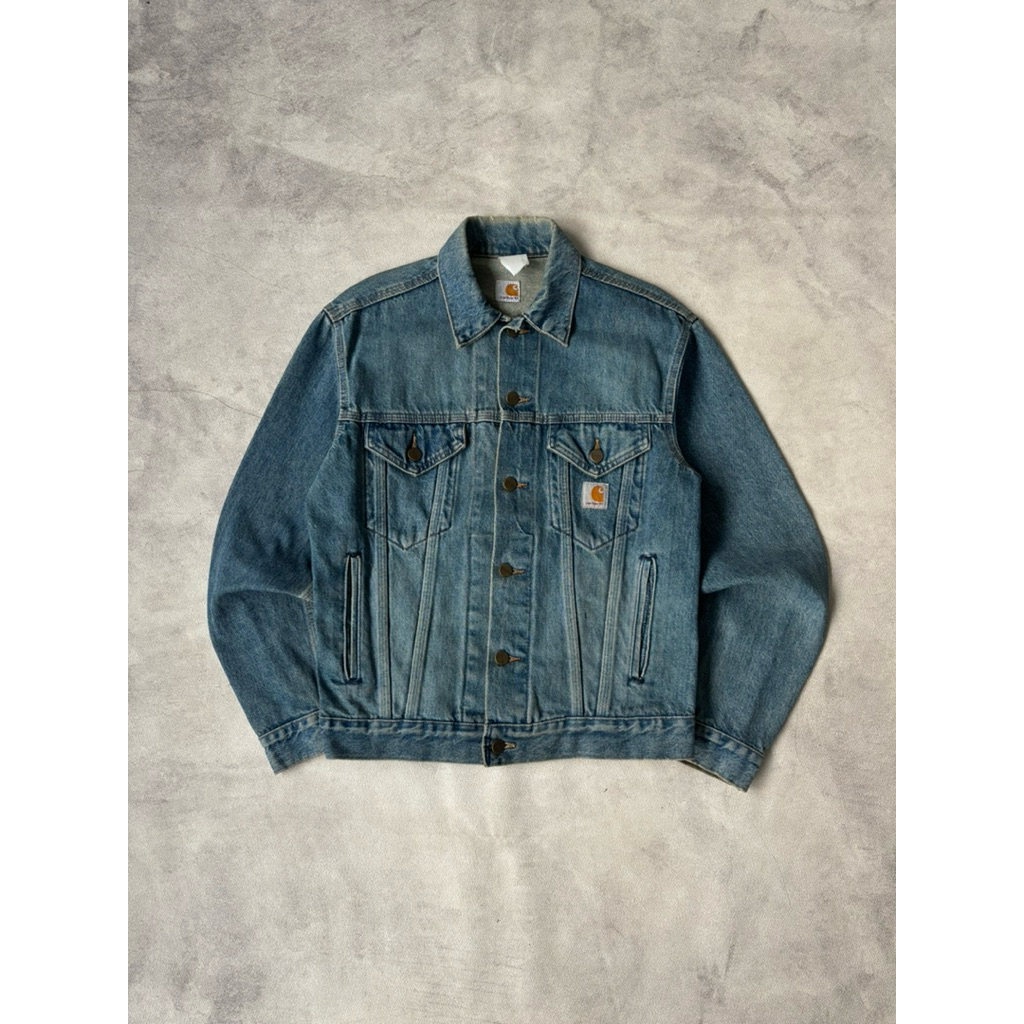 vintage carhartt trucker jacket size S (61x52)