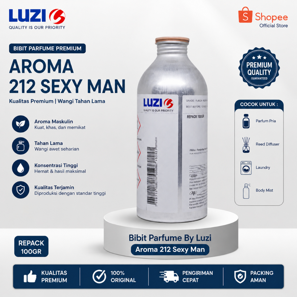 PROMO 212 SEXY MAN BIBIT PARFUME BY LUZI