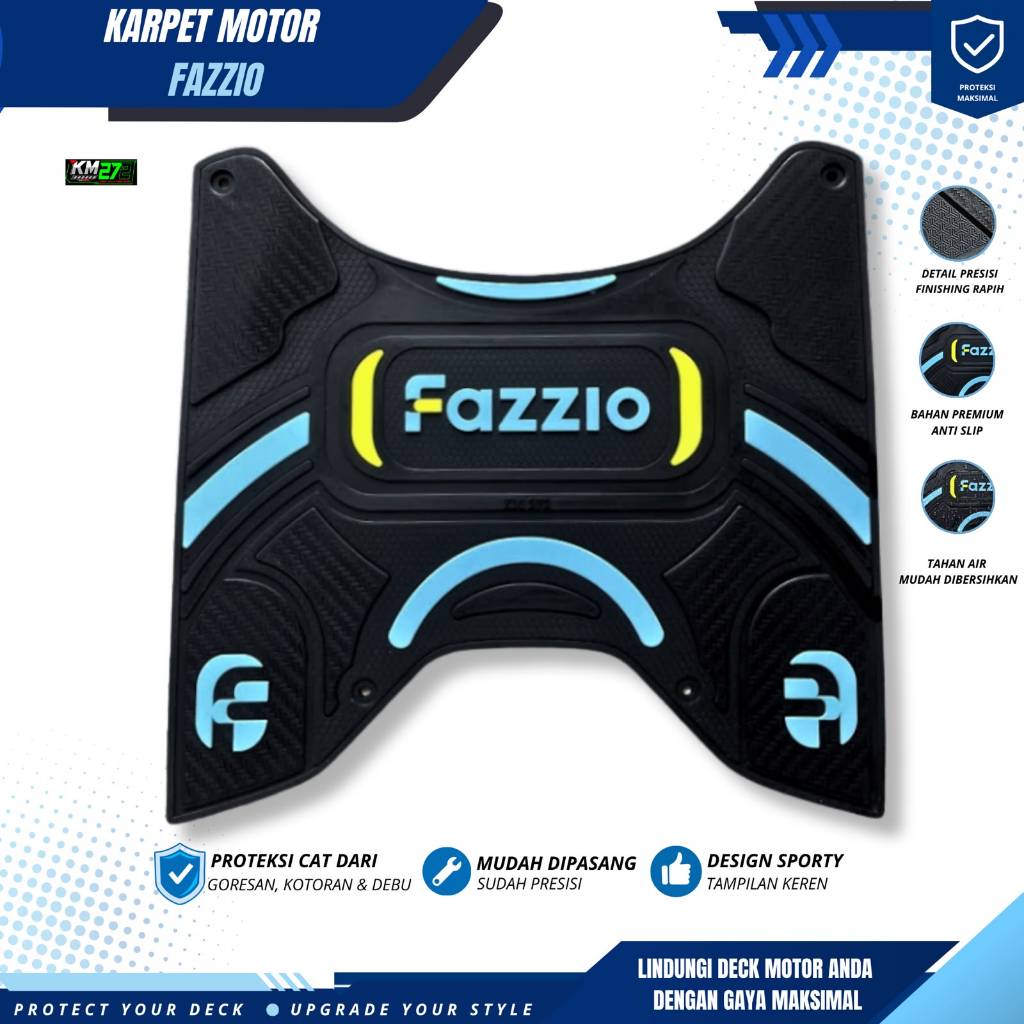 AKSESORIS MOTOR FAZZIO - Karpet Motor Fazzio - Motor Yamaha Fazzio