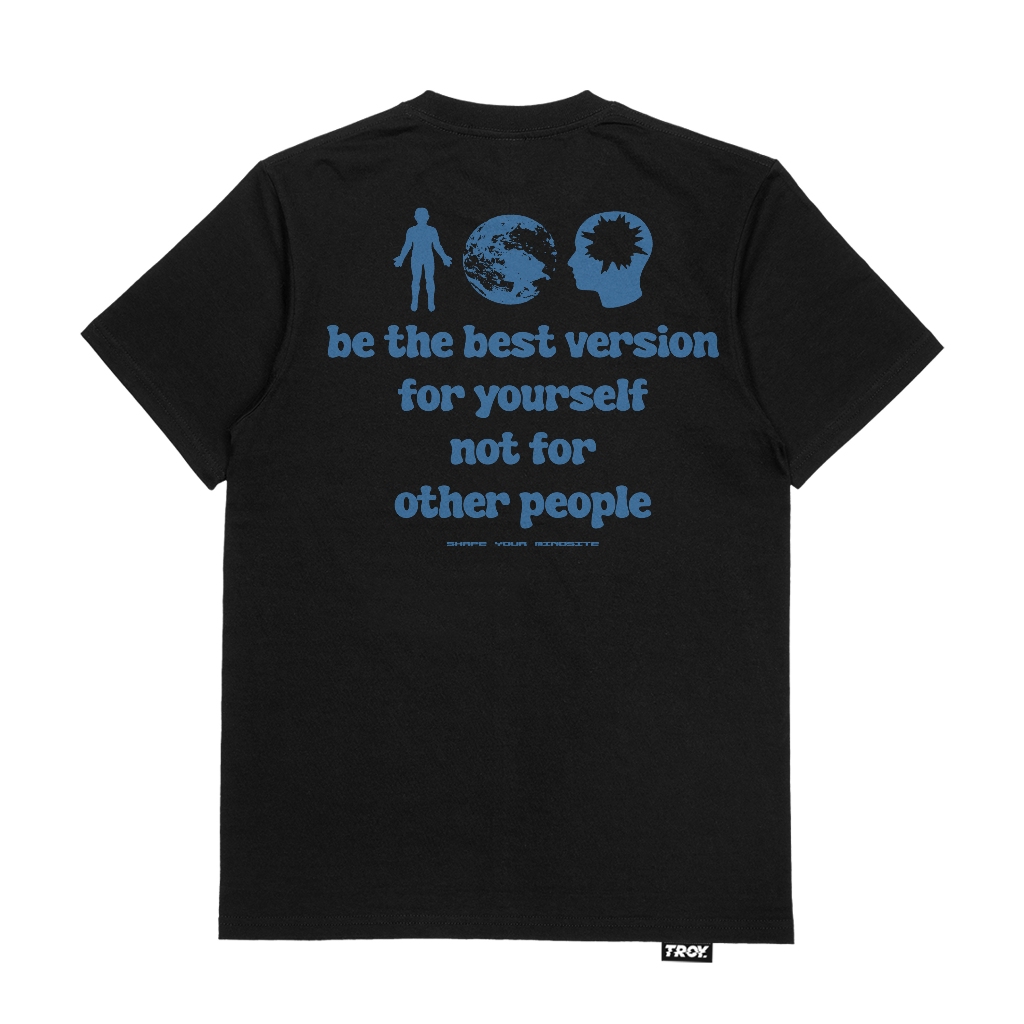 TROY COMPANY Kaos Pria Lengan Pendek - Be Yourself Tshirt MTD 2423