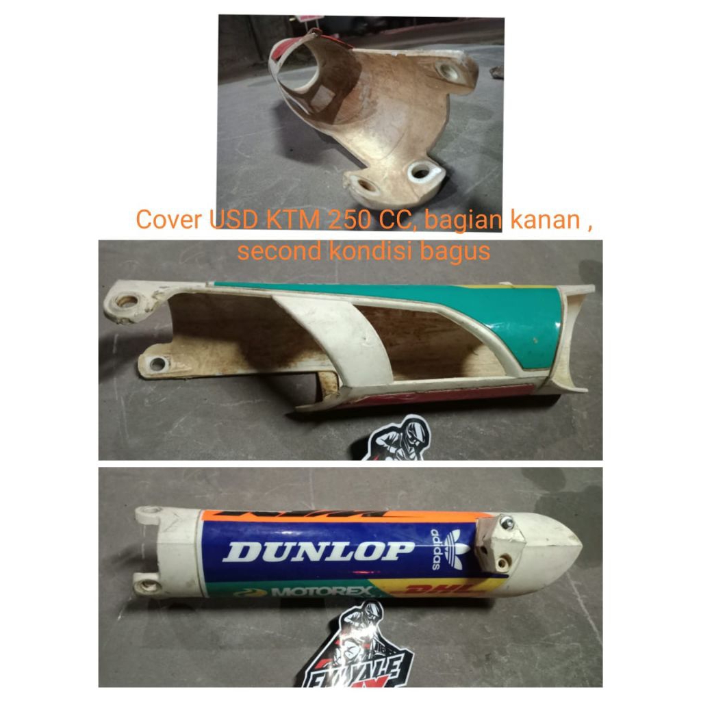 cover usd KTM 250 sixdays sebelah kanan