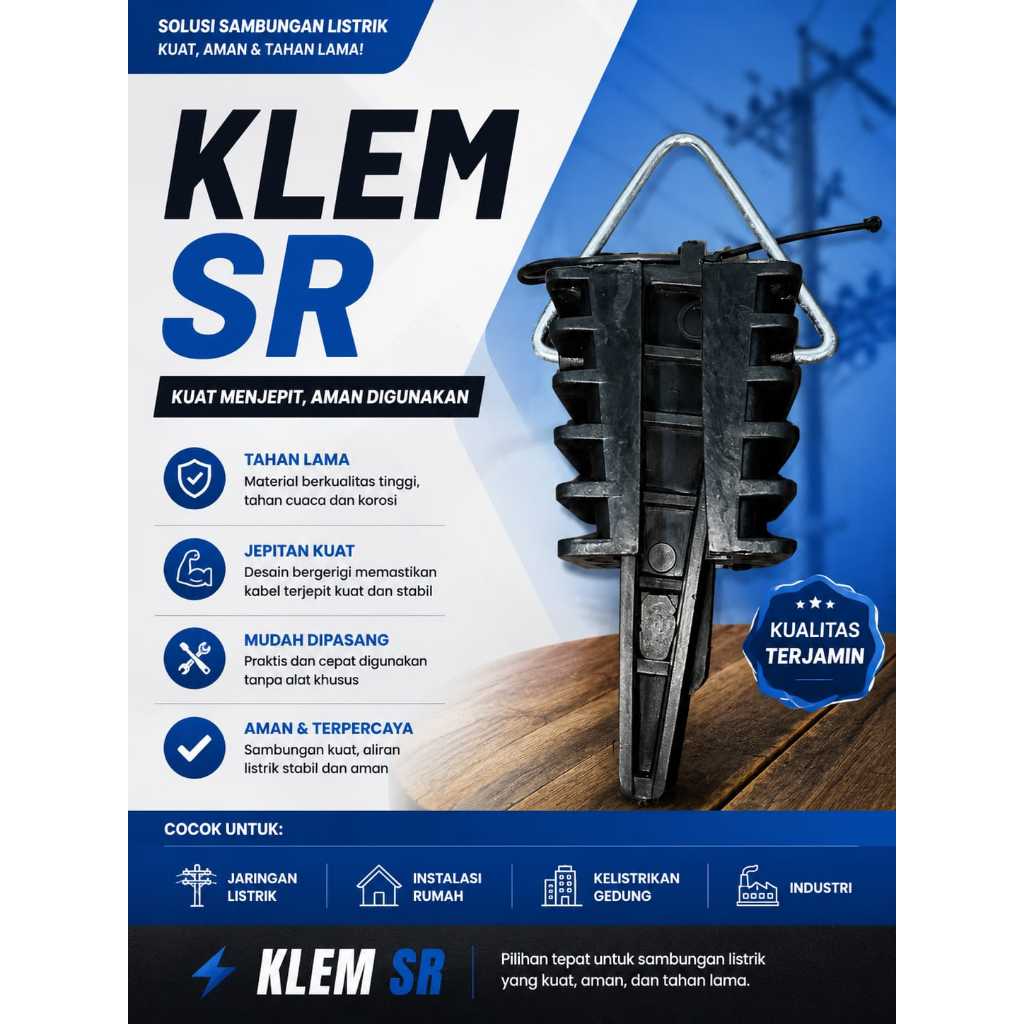 Service Clam wedge kabel SR