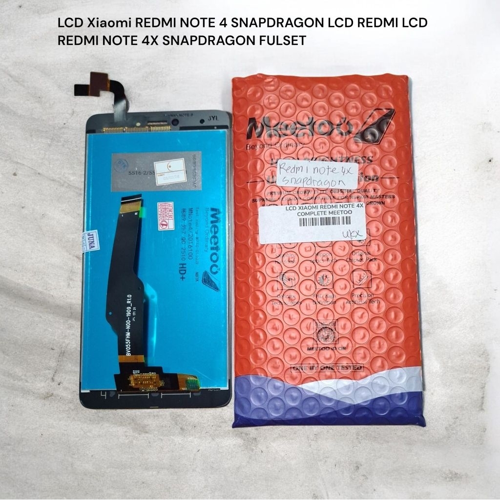 LCD Xiaomi REDMI NOTE 4 SNAPDRAGON LCD REDMI LCD REDMI NOTE 4X SNAPDRAGON FULSET