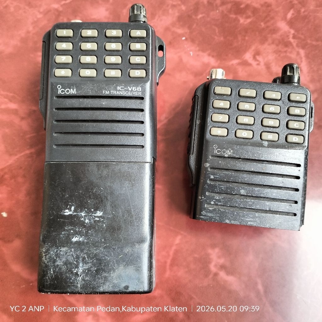 Icom V68 (hrg 2pcs) #icom #v68