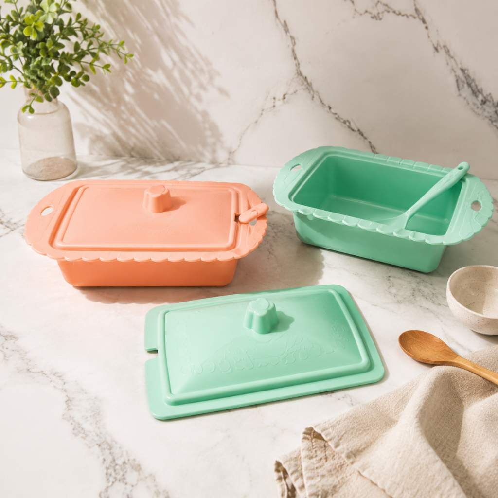 Wadah Makanan Prasmanan Plastik Tebal Food Container Catering Serbaguna Premium