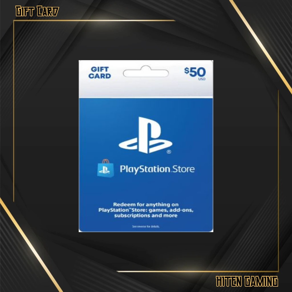 Playstation Store Gift Cards $50-$100 USD USA