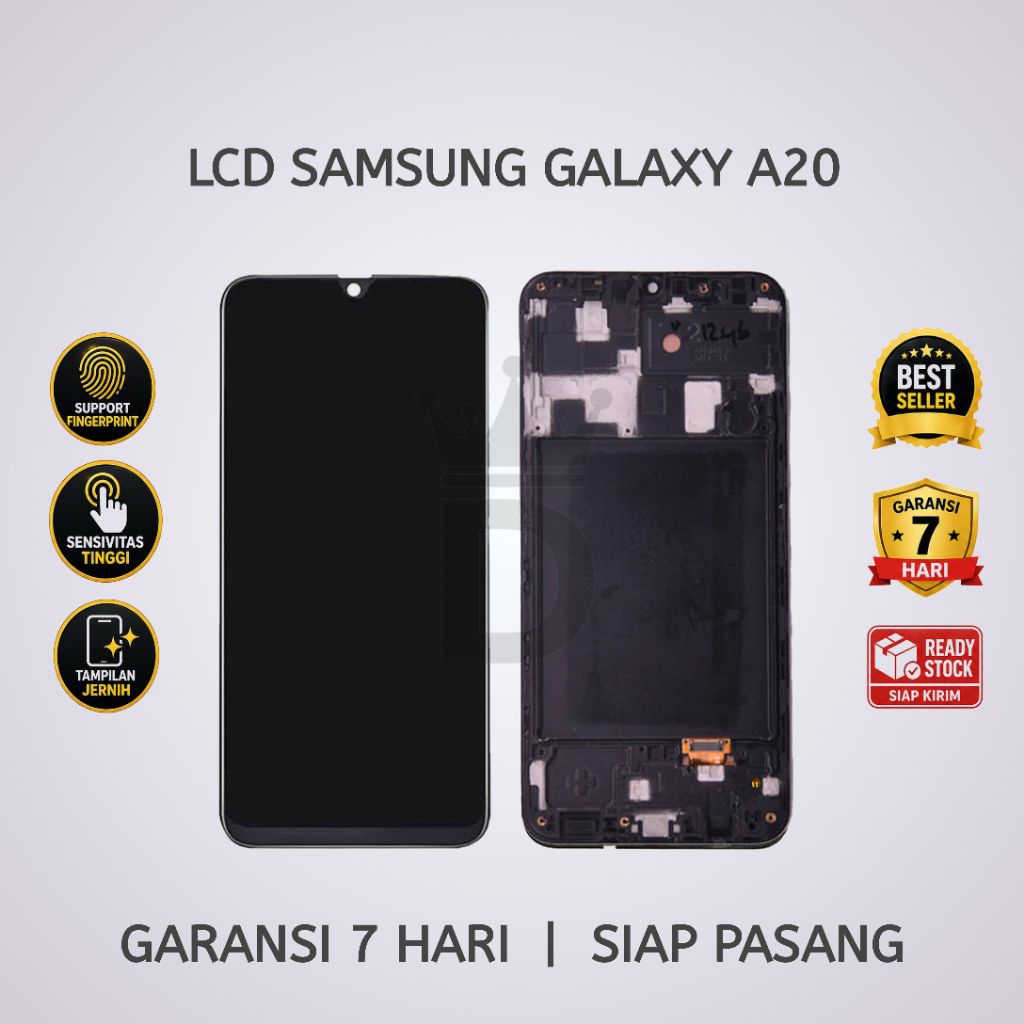LCD TOUCHSCREEN SAMSUNG A22 4G OLED FULLSET + FRAME