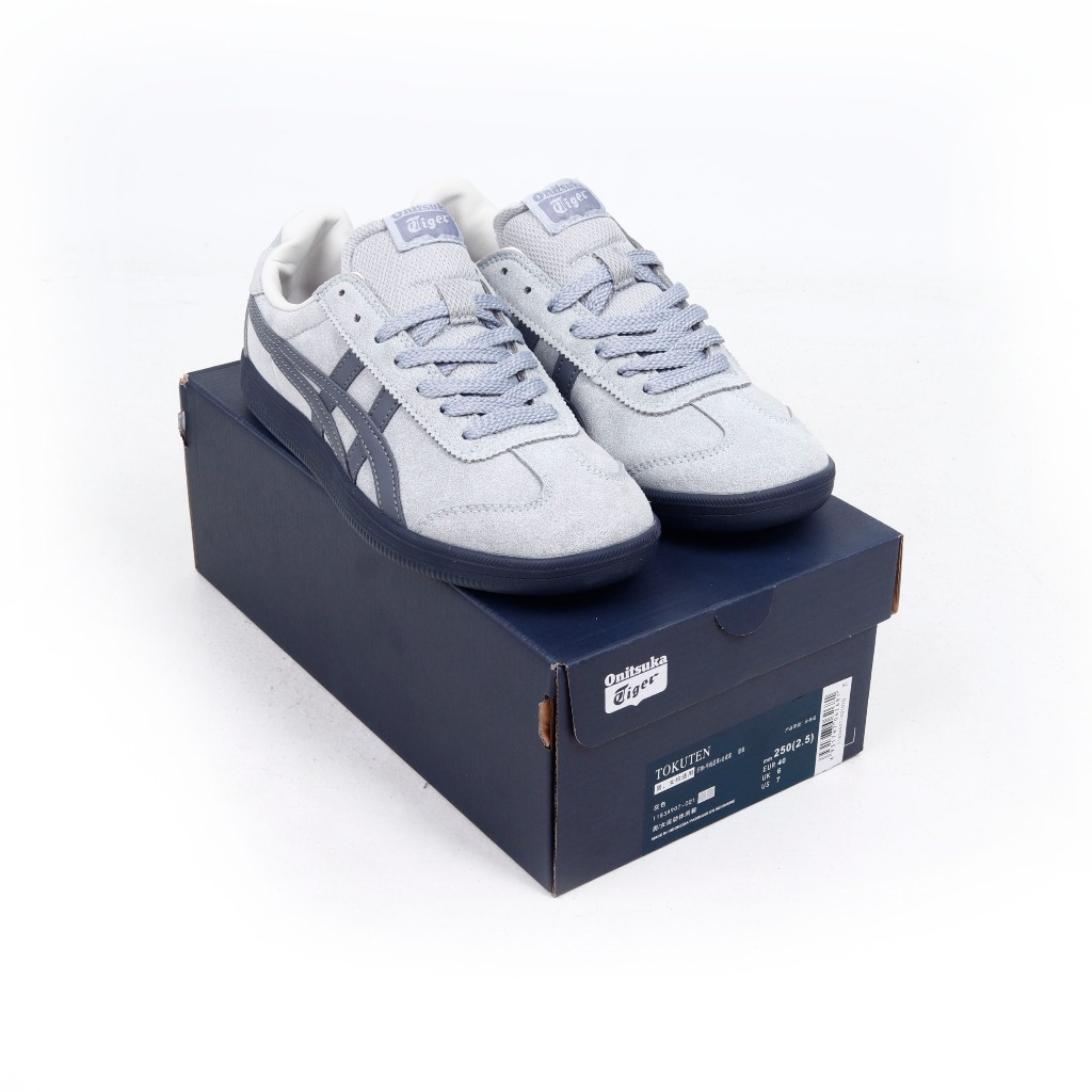 (BLMNKY) Sepatu Sneakers Onitsuka Tiger Tokuten Grey