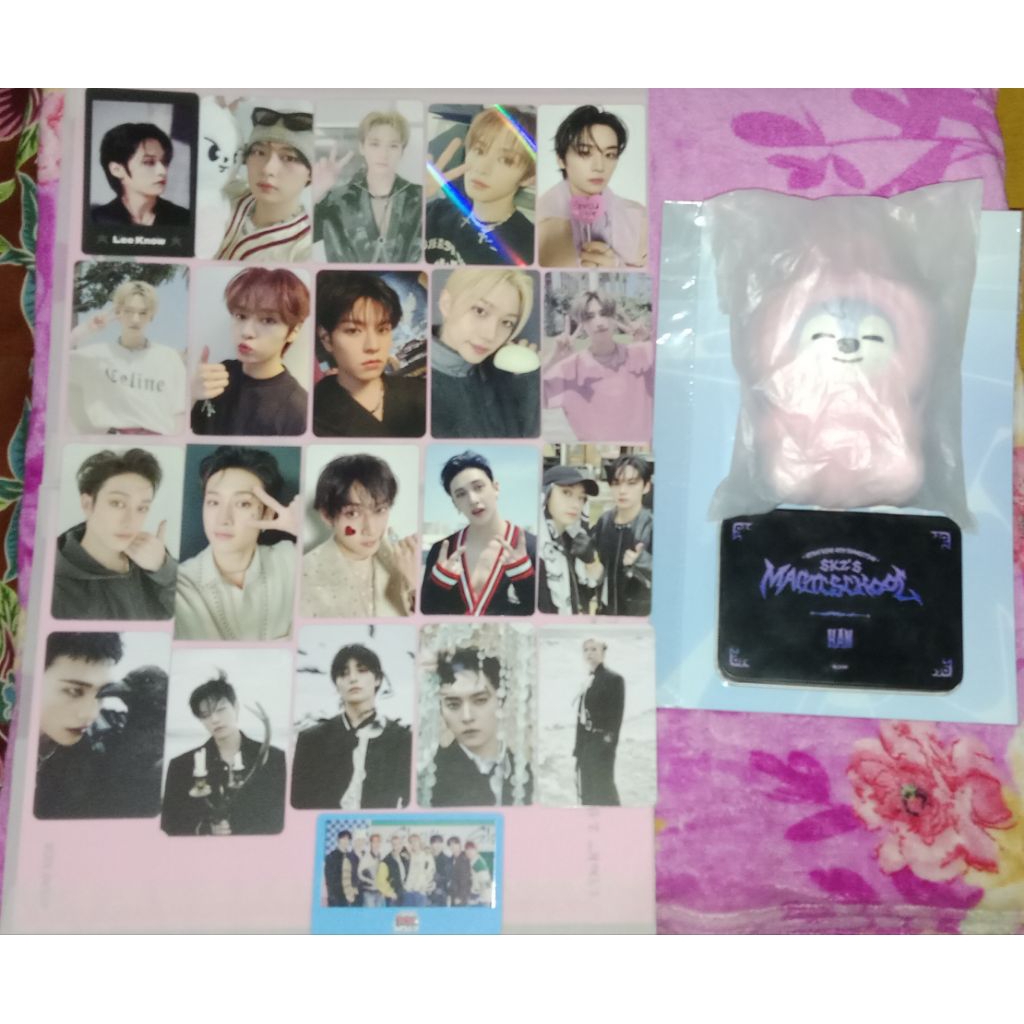 Photocard Stray Kids dan Skzoo Wolfchan toy