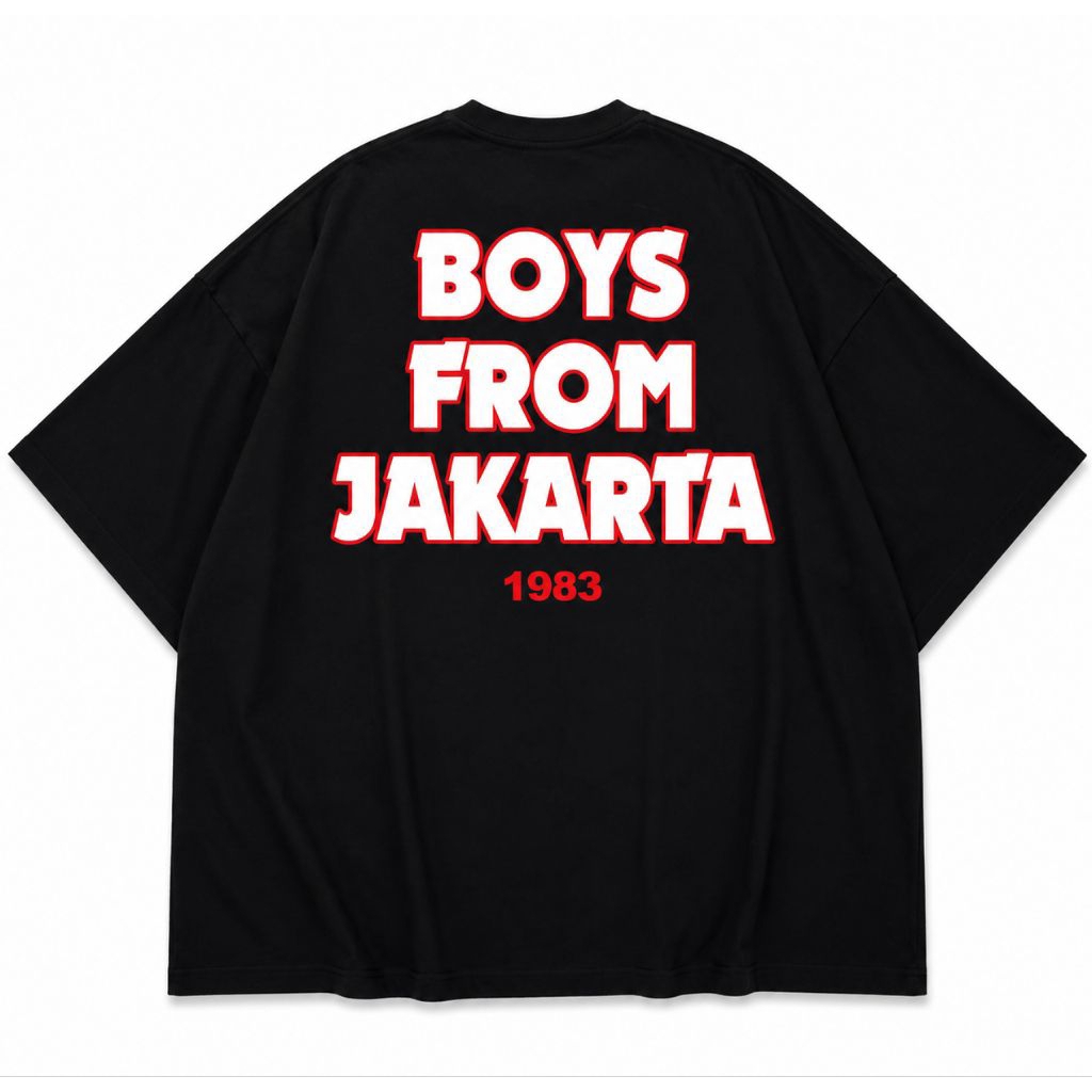 T-Shirt Boys From Jakarta T Shirt (S - 6XL). Kaos Grind Boys 1983 Kaos Gofar Hilman Pria Wanita Dist