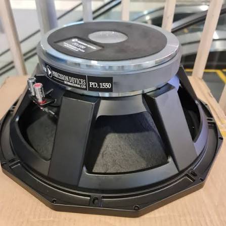 Speaker PD 1550 15 Inch Original Woofer Bass Professional 600 Watt AES 8 Ohm High Power Sound System