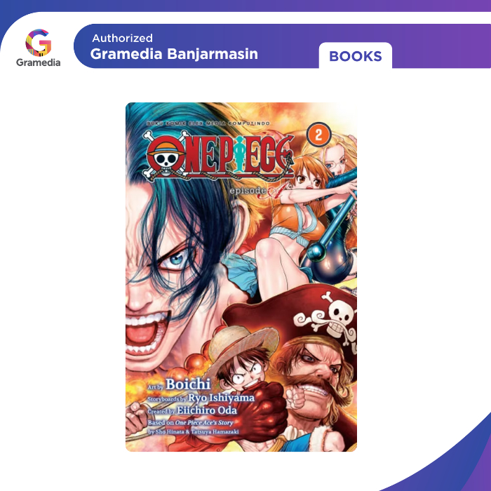 Gramedia Banjarmasin - One Piece Episode A Vol. 2