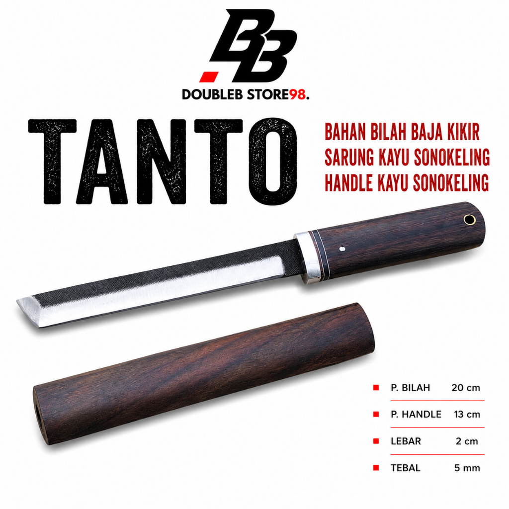 Tanto Premium dengan Desain Simpel, Elegan, dan Ketajaman Maksimal