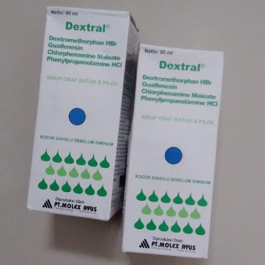 DEXTRAL SIRUP 60 ML | SYRUP FLU BATUK DEWASA