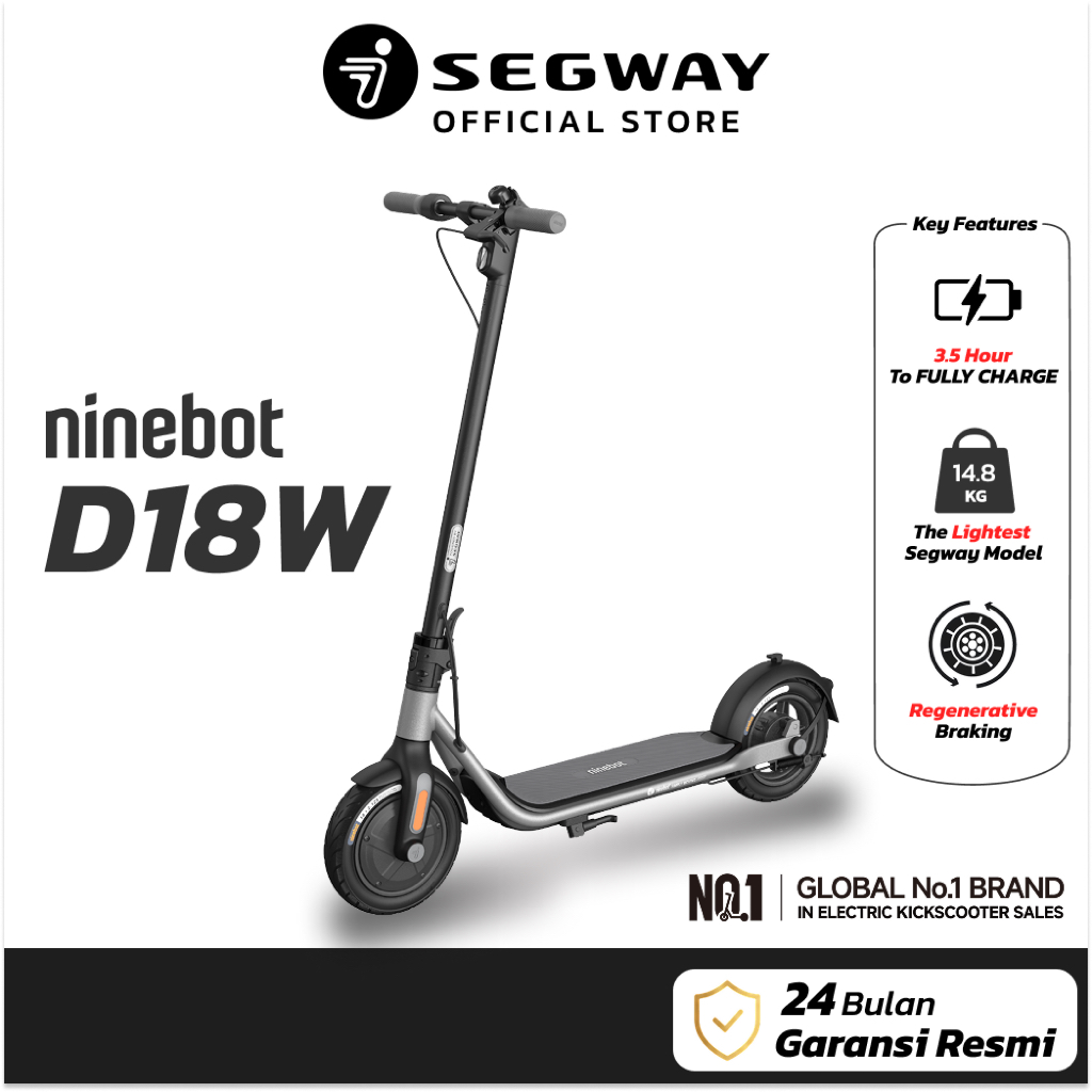 Segway Ninebot D18W Electric Scooter
