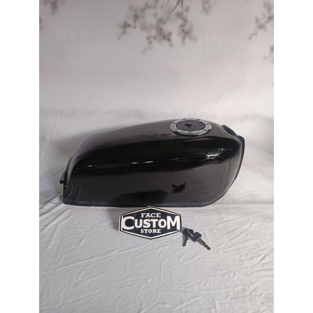 Tangki Custom Japstyle K5 GL100 Tutup Ninja Lapisan Resin Anti Bocor