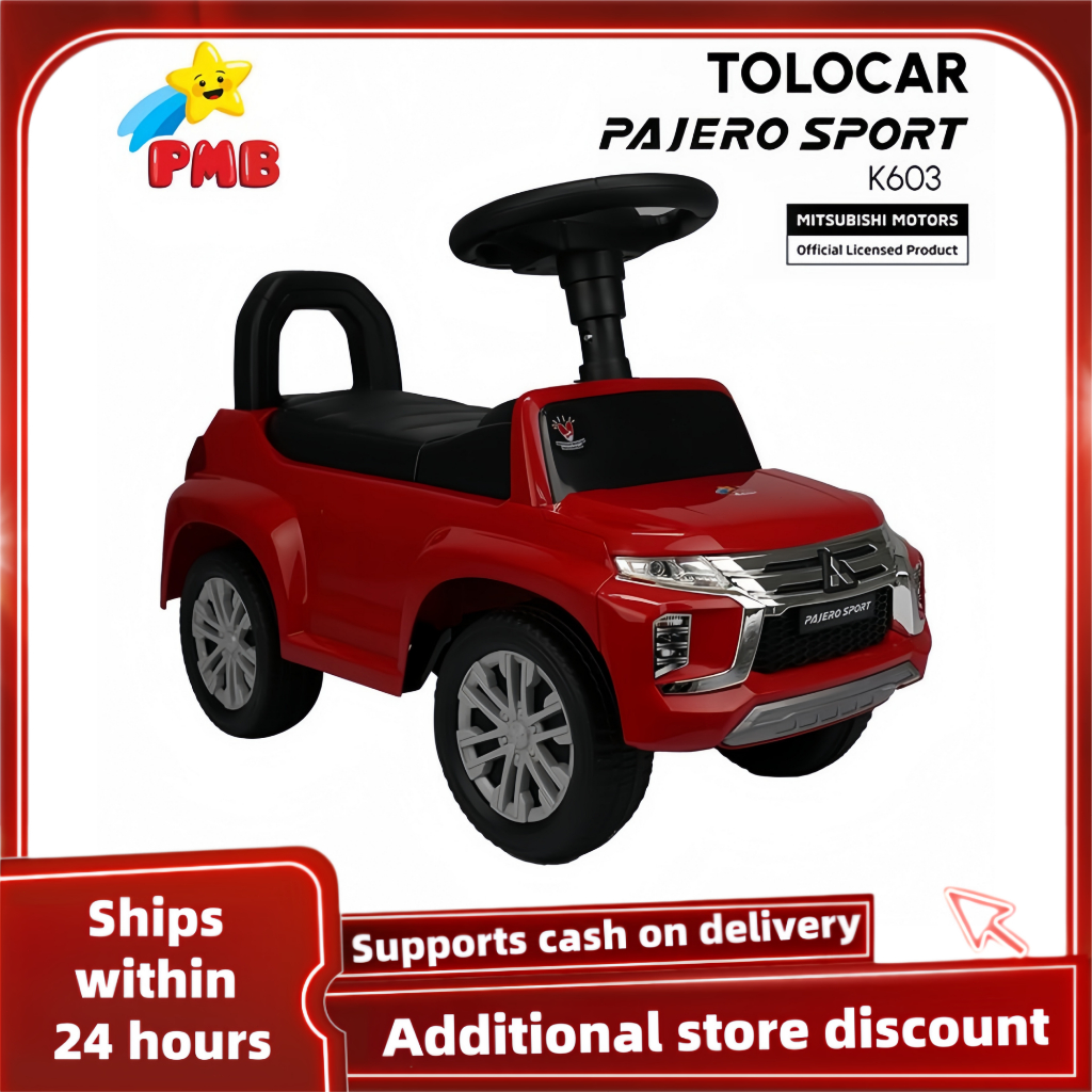 PMB Mainan Anak Mobil Mobilan Dorong Manual Pajero Sport K603 - Pajero