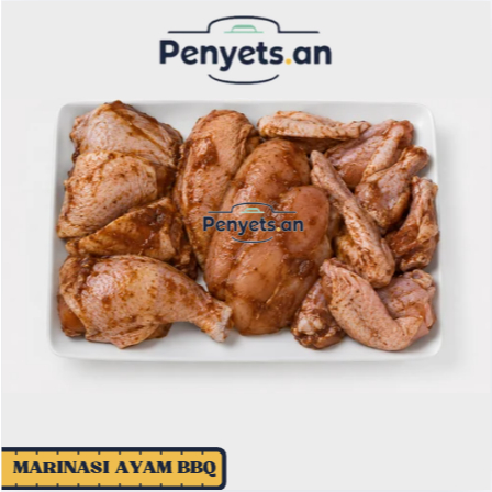 Ayam Marinasi BBQ Siap Bakar / Panggang | Ayam Ungkep Marinasi Bumbu BBQ Fresh Frozen