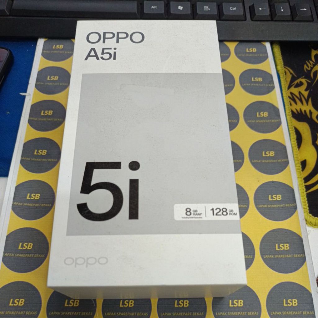 DUS BOX/KOTAK HANDPHONE OPPO A5I ORIGINAL BEKAS