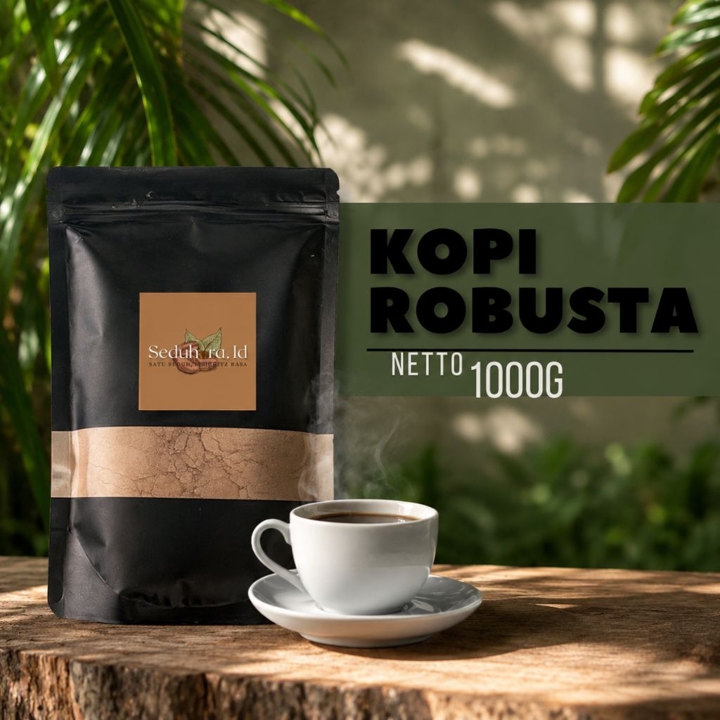 SEDUHARA.ID- Kopi Robusta 1kg bubuk kopi robusta 1kg kopi robusta premium bubuk kopi robusta 1 kg