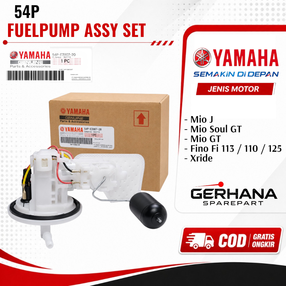 Fuelpump Mio J / Mio Soul GT / Mio GT / Fino Fi / Xride / Fuel Pump Assy Set 54P
