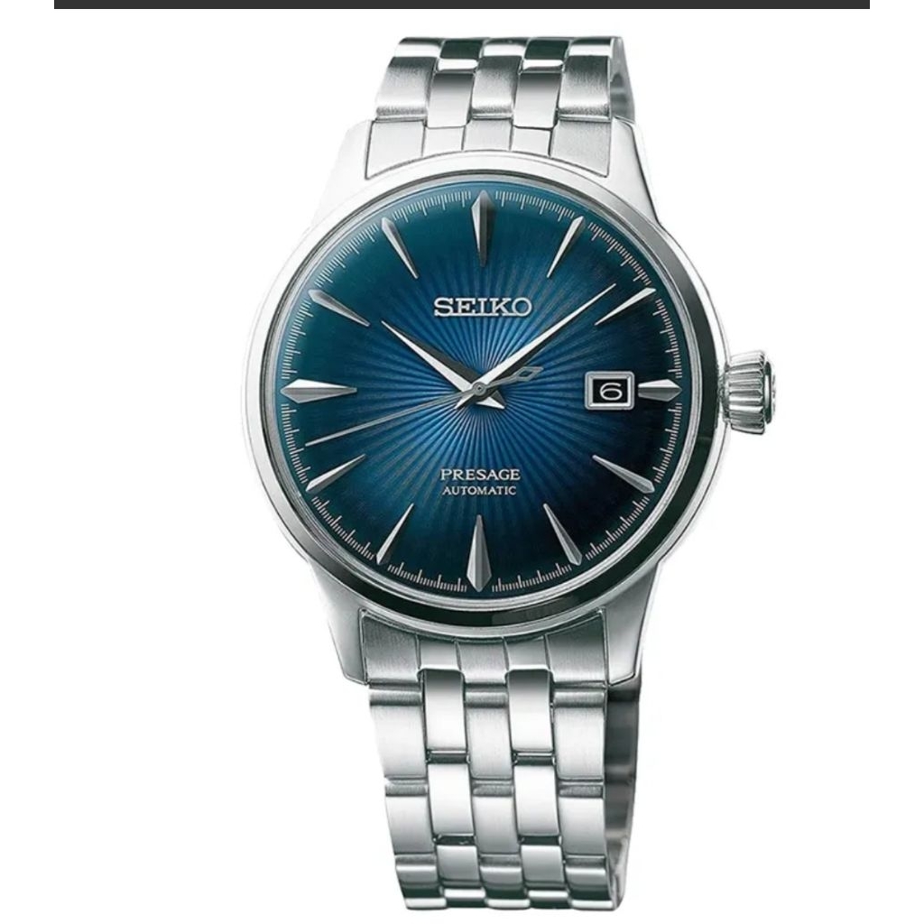 Jam Tangan Seiko SRPB41J1 Rantai Silver Original