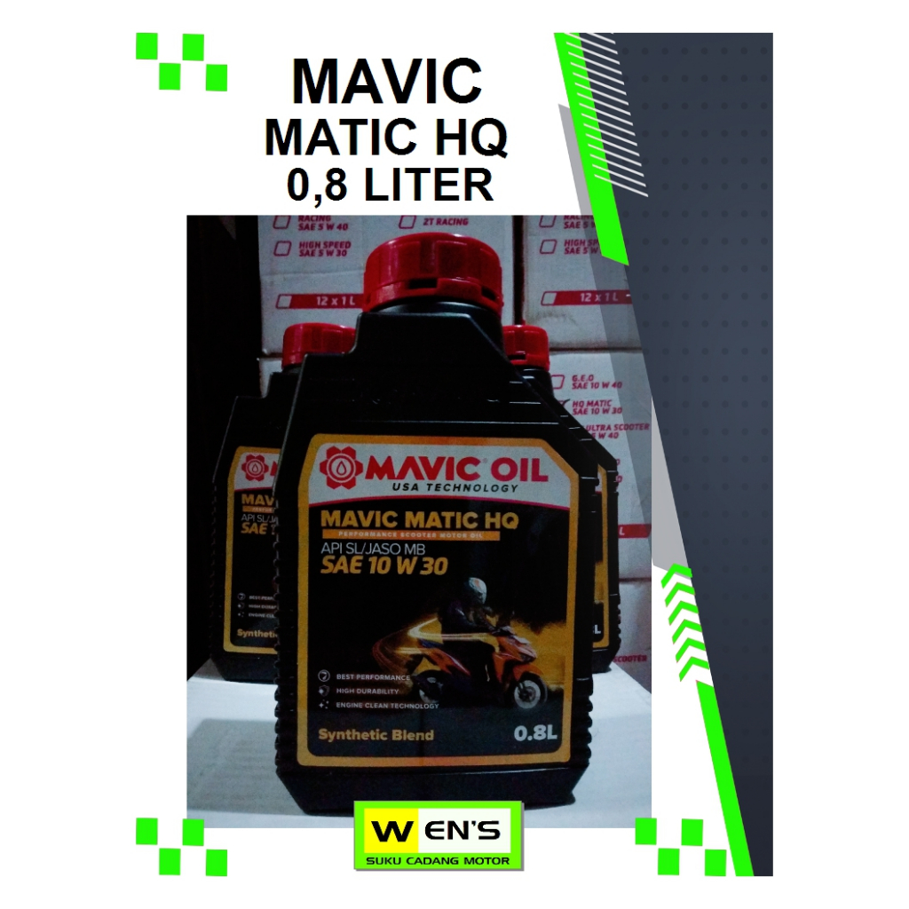 MAVIC OIL MATIC HQ MAVIC MATIC SAE 10 W 30 08L OLI MAVIC MATIC