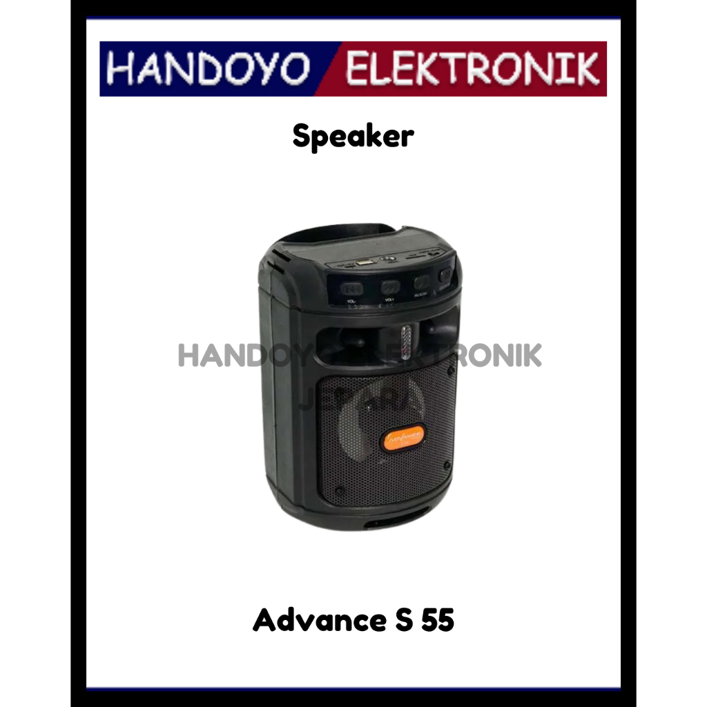 Handoyo Elektronik SPEAKER PORTABLE ADVANCE S 55