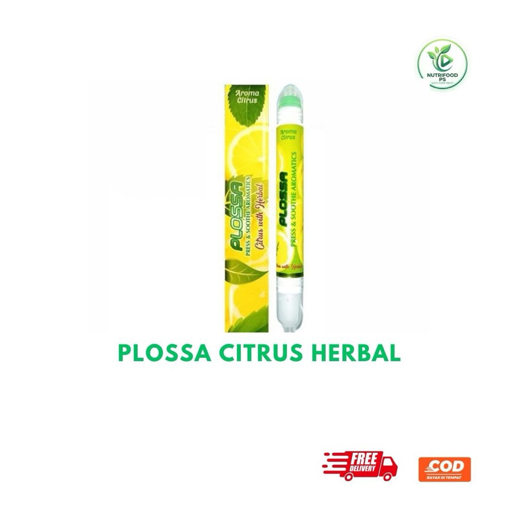 Plossa Herbal Citrus Plossa Herbal Citrus Aromaterapi Roll On