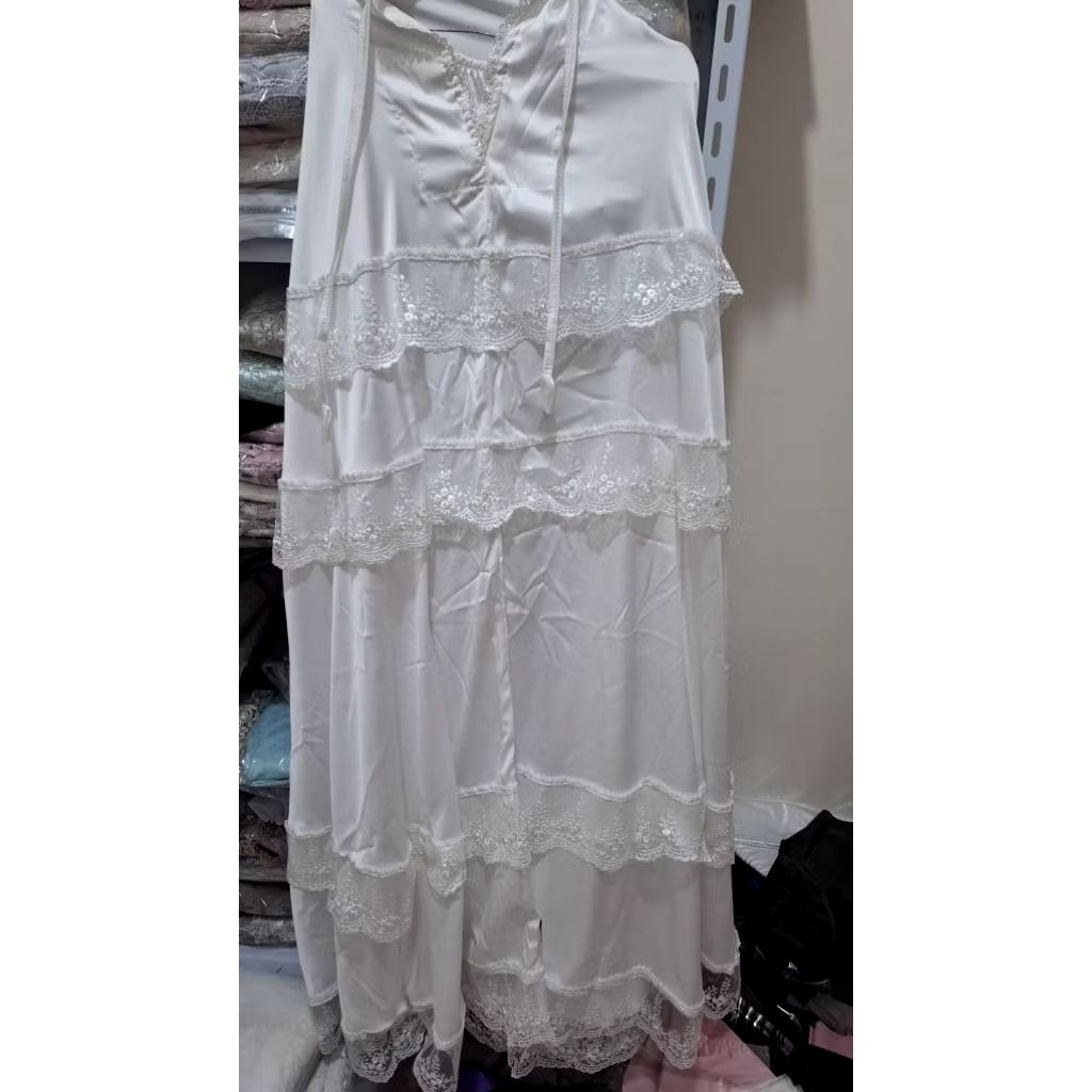 preloved new mukena silk sutra