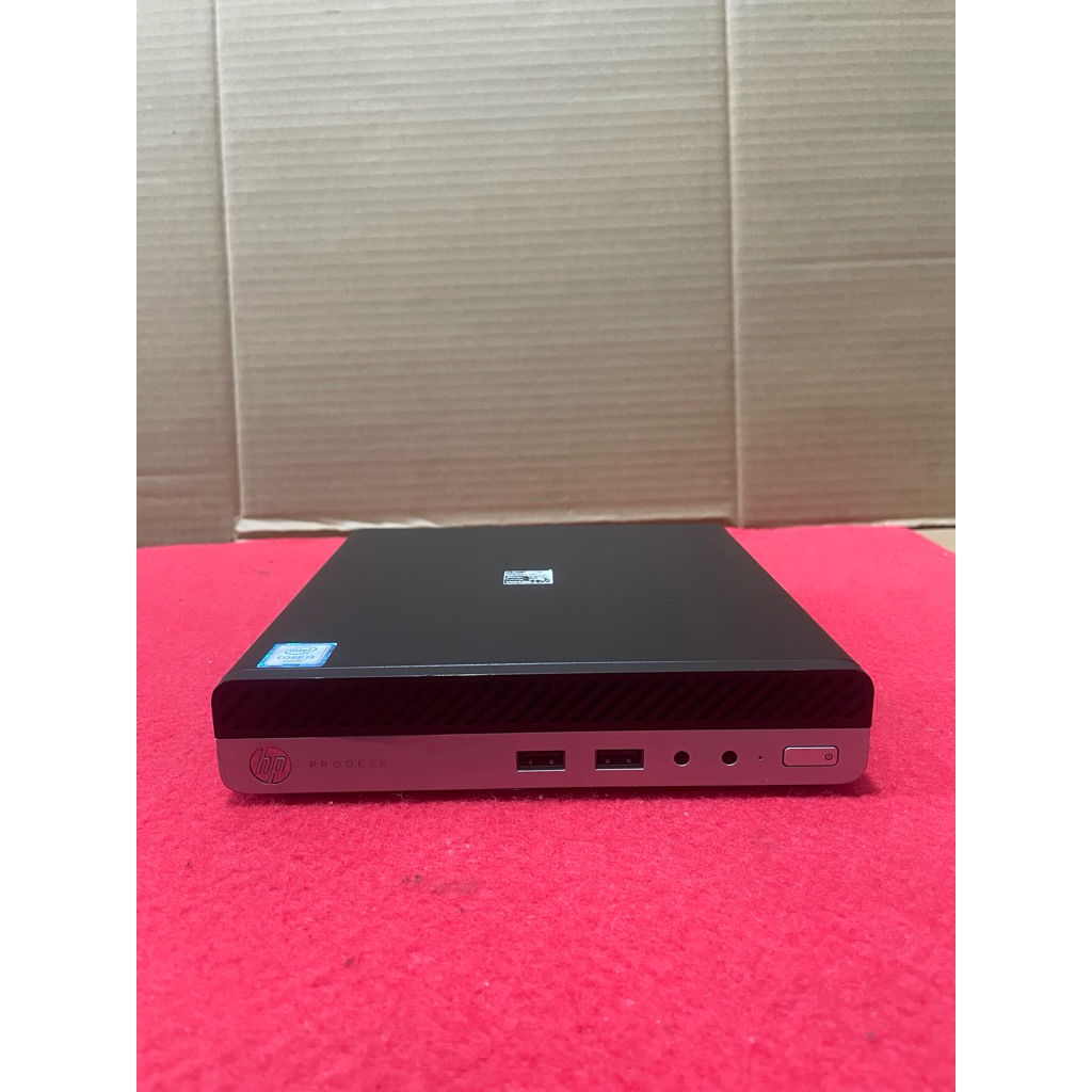 HP MINI PC CORE i3 GEN 6 PROdesk 400 G3 DENGAN RAM 4 & DENGAN KAPASITAS 500 GB HARDISK LAPTOP SUPER 
