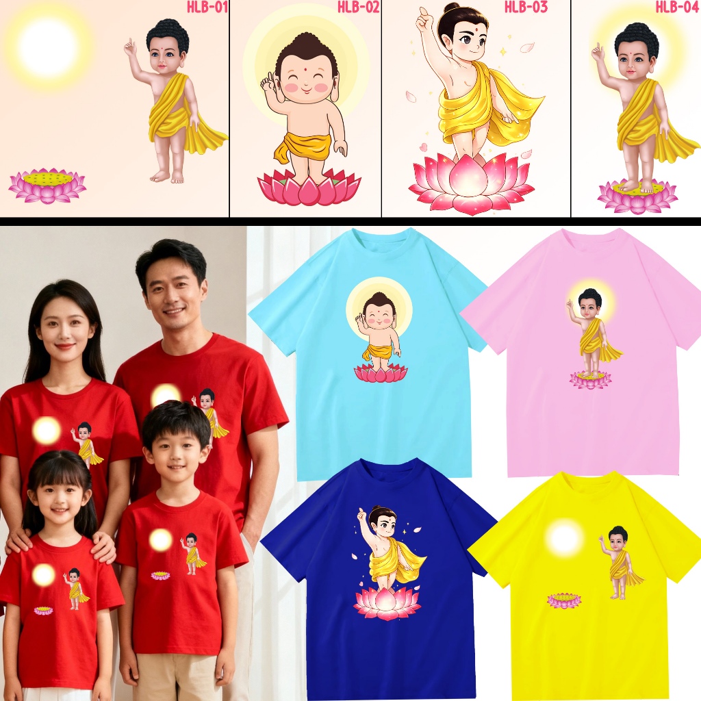 HOONEYBEE - BAJU BUDDHA KAOS BUDHA LITTLE BUDHA TSHIRT BUDDHIS