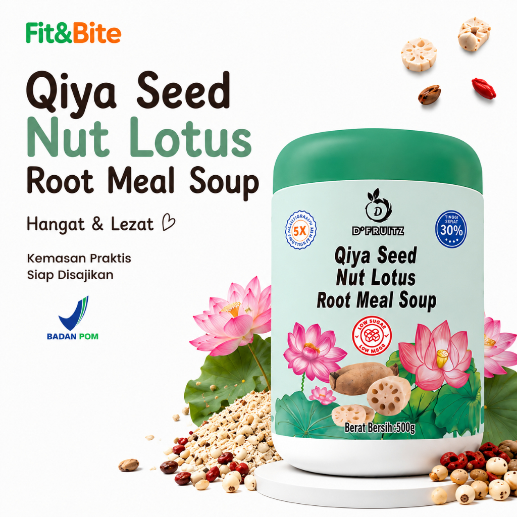Oufen Qiya Seed Nut and Lotus Root Meal Soup 500g