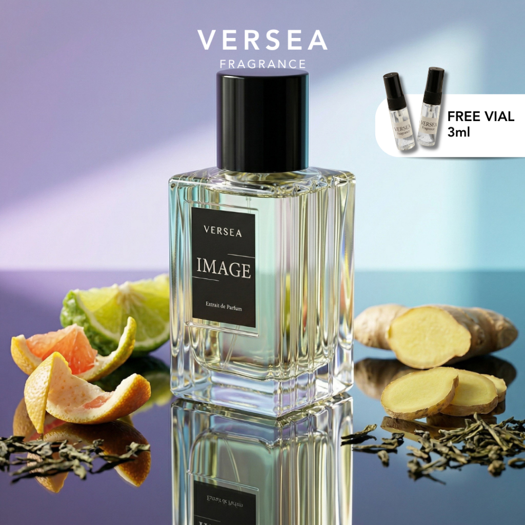 VERSEA IMAGE - Parfum Unisex Citrus, Black Tea & Ambroxan Extrait de Parfum