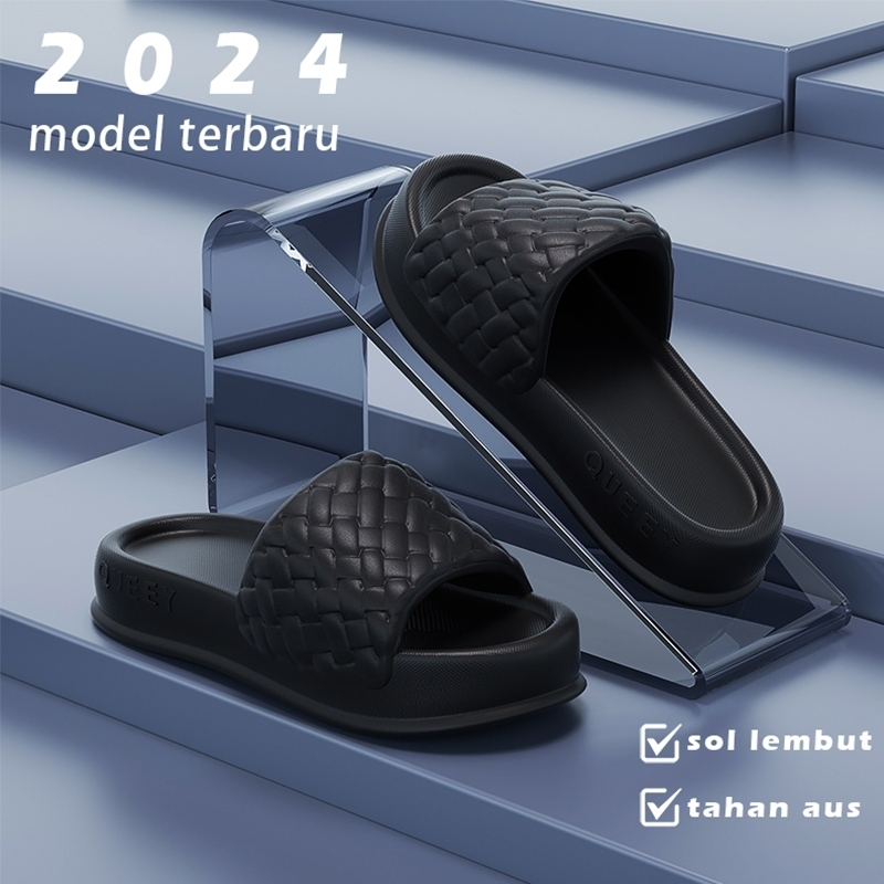 sandal wanita kekinian import korea Sandal Wanita Jelly Terbaru 2024 sandal wanita karet sandal keki